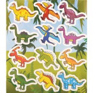 Dinosaur Party Favour Stickers x 6